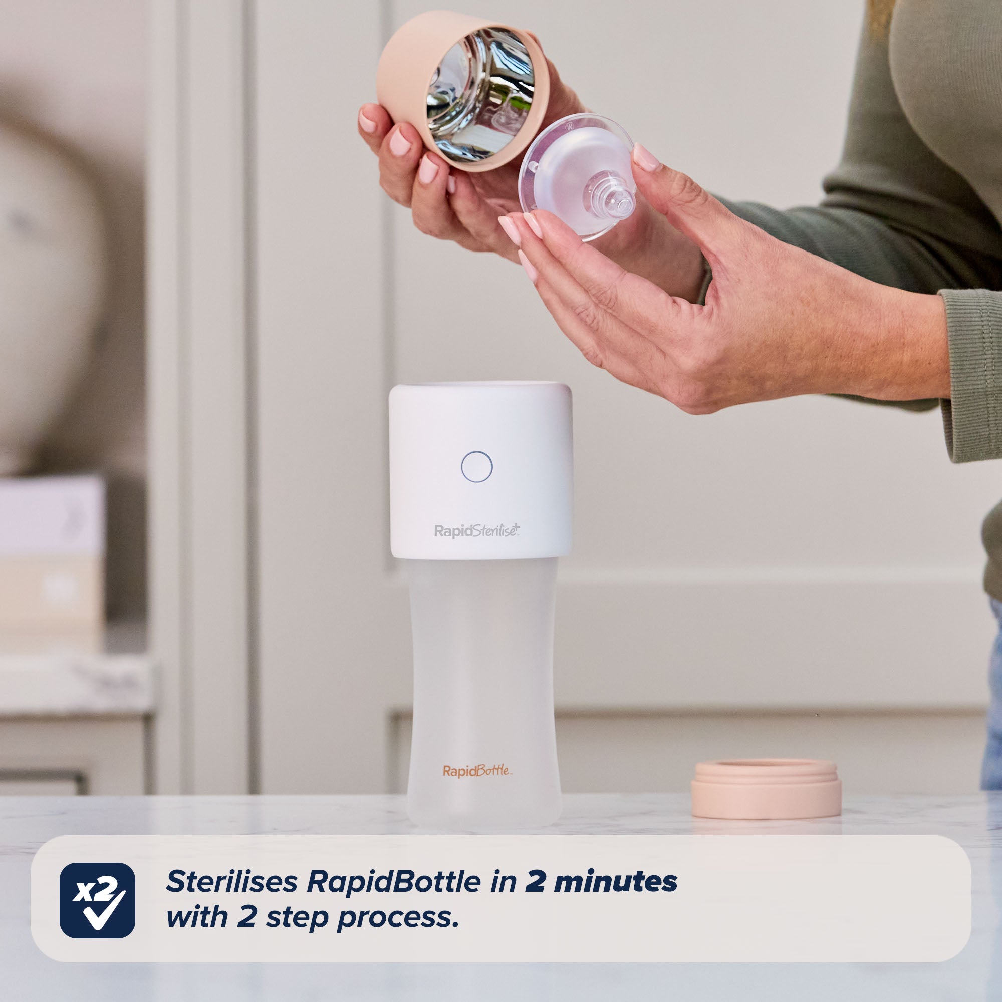 RapidSterilise+ UV Steriliser