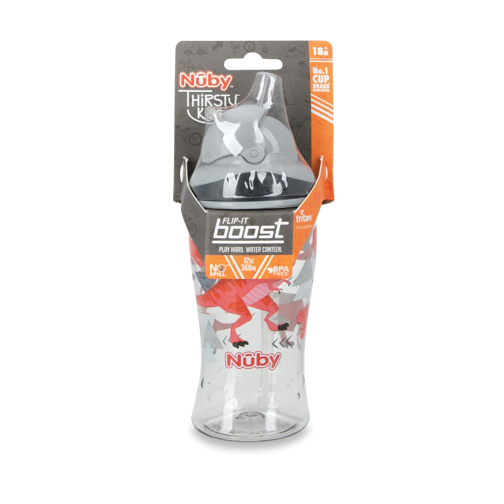 Thirsty Kids BOOST Flex Straw Water Bottle