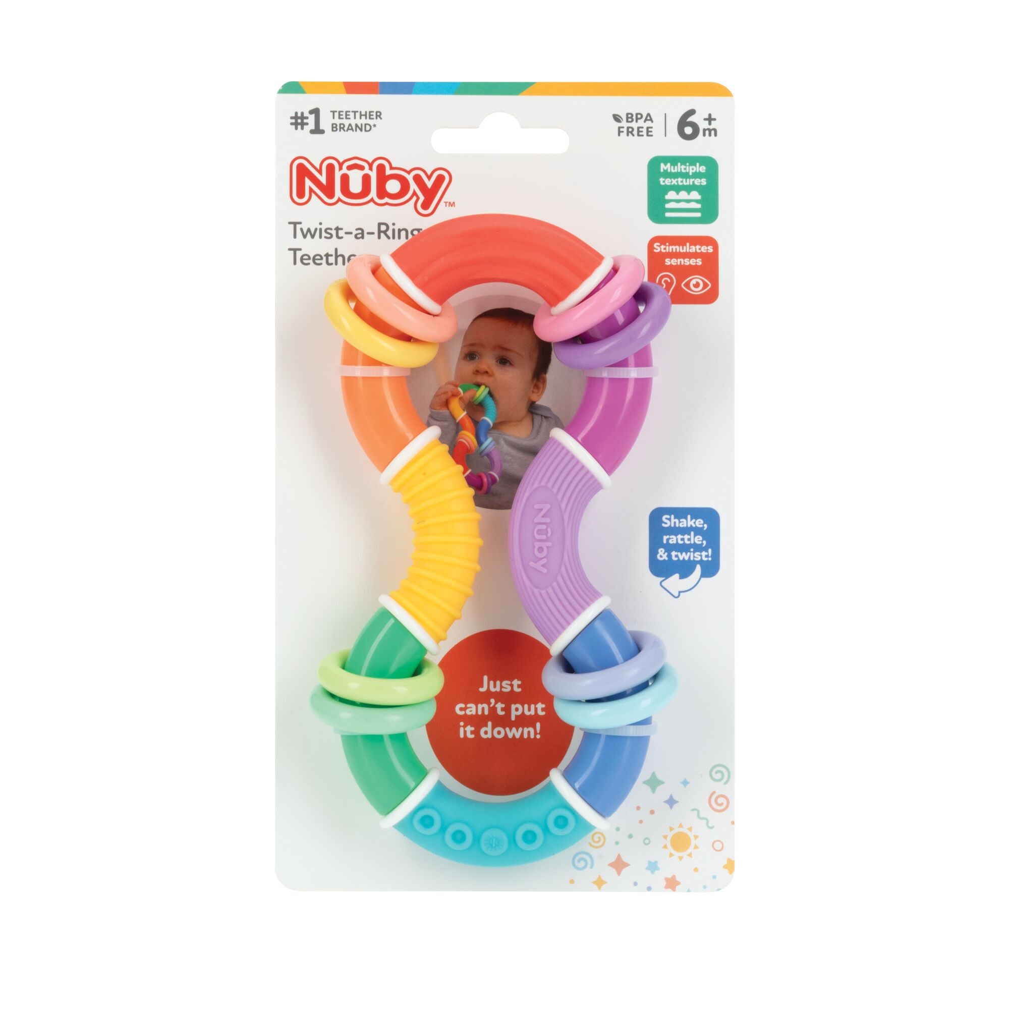 Twista Rattle Teether Toy