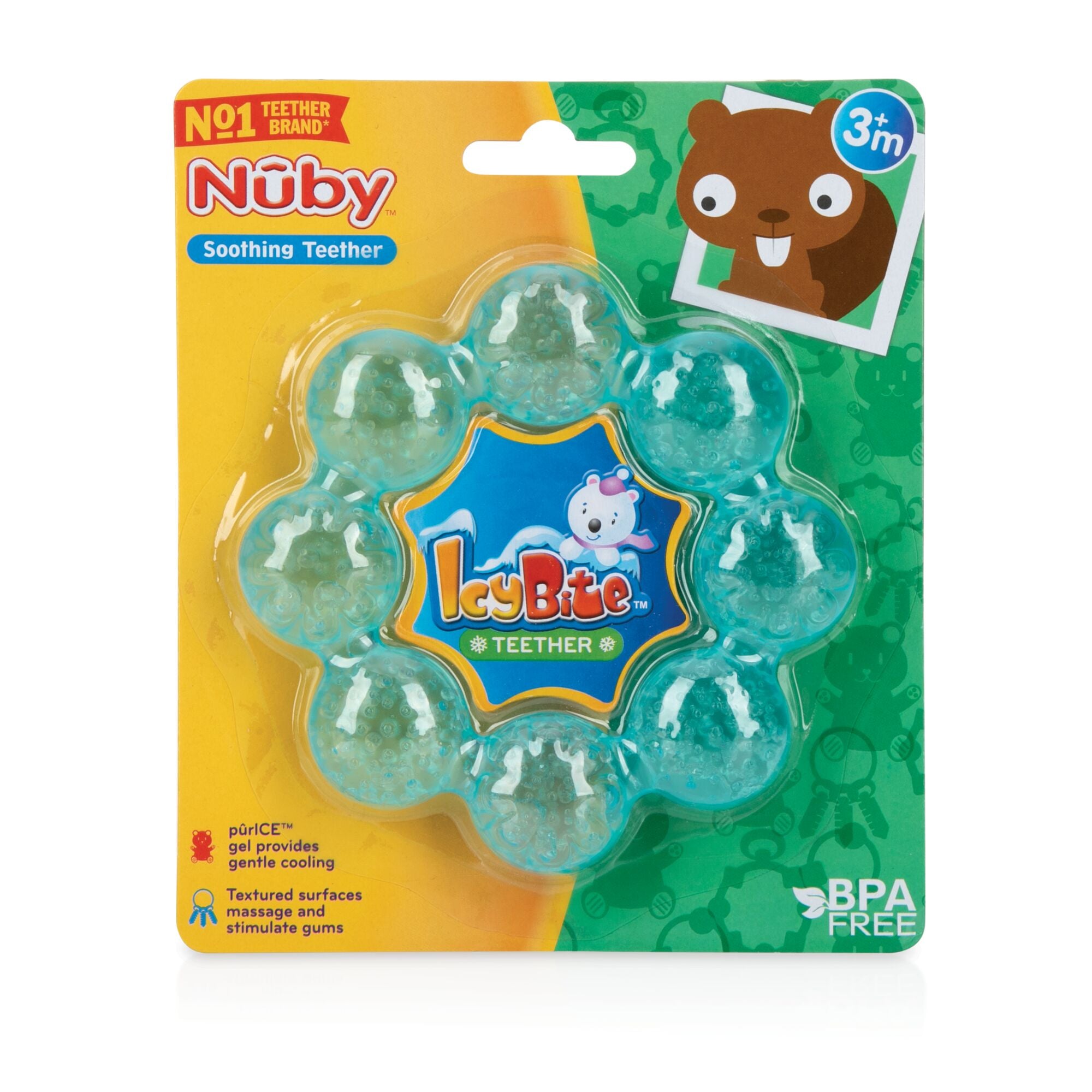 IcyBite Cooling Teething Ring