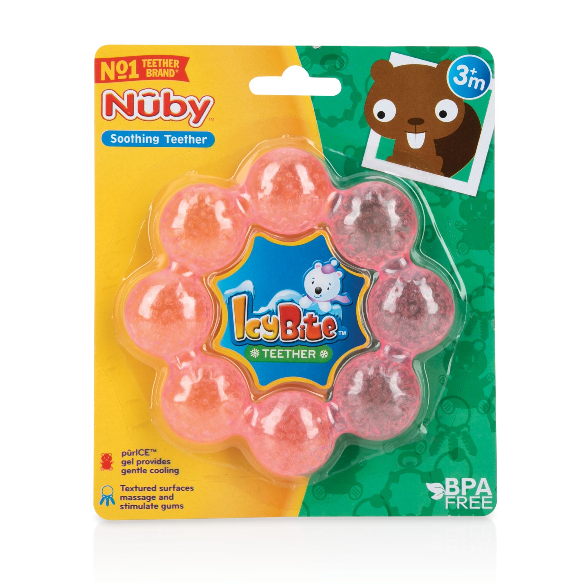 IcyBite Cooling Teething Ring