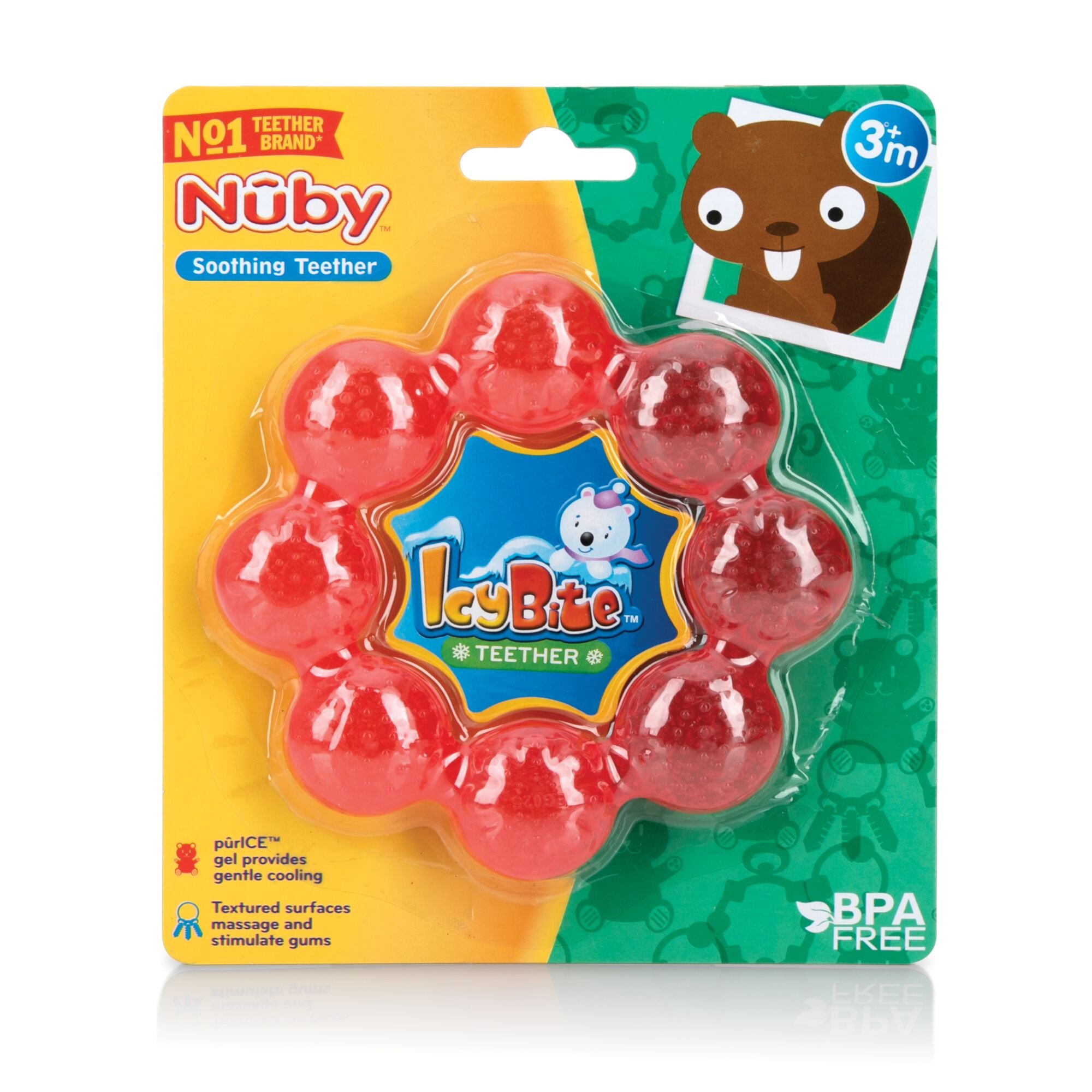 IcyBite Cooling Teething Ring