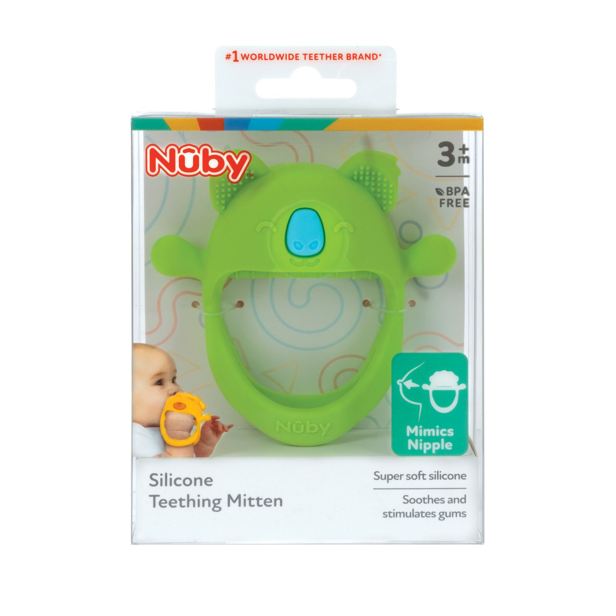 Koala Silicone Teething Mitt