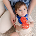 Mini Gripper Soft Spout Sippy Cup with Sleeve