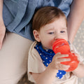 Mini Gripper Soft Spout Sippy Cup with Sleeve