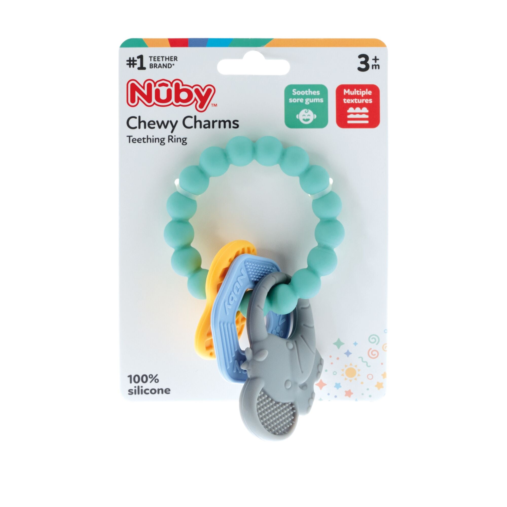 Chewy Charms Teething Ring