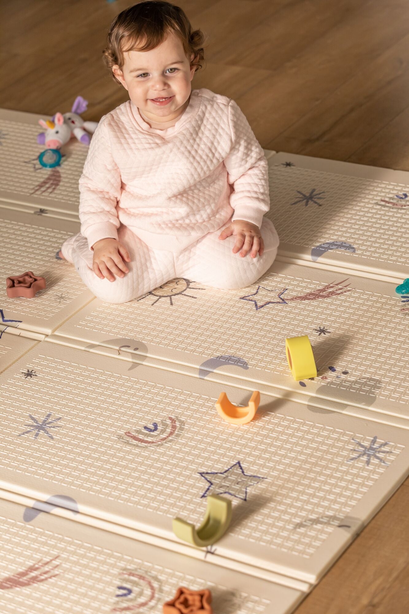 Reversible Floor Mat Rainbow