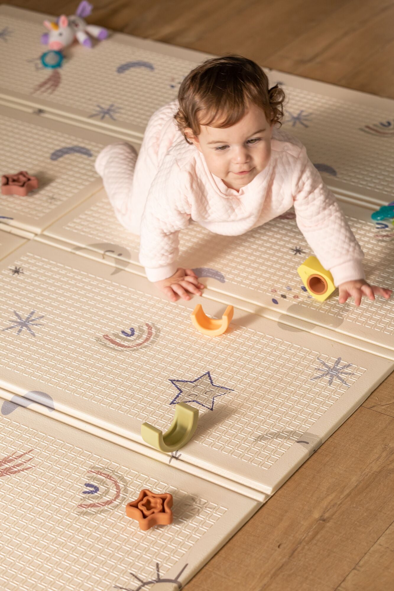 Reversible Floor Mat Rainbow