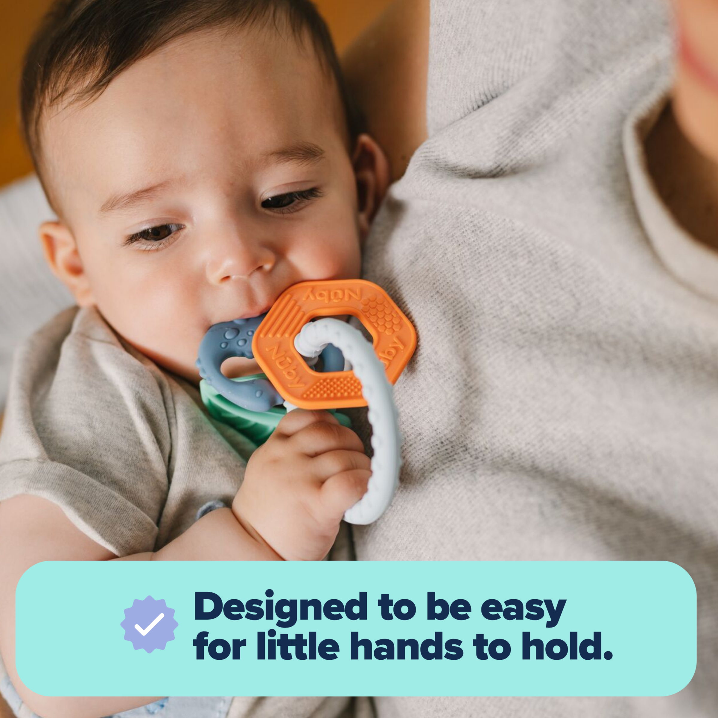 Nuby Chewy Charms Teething Ring