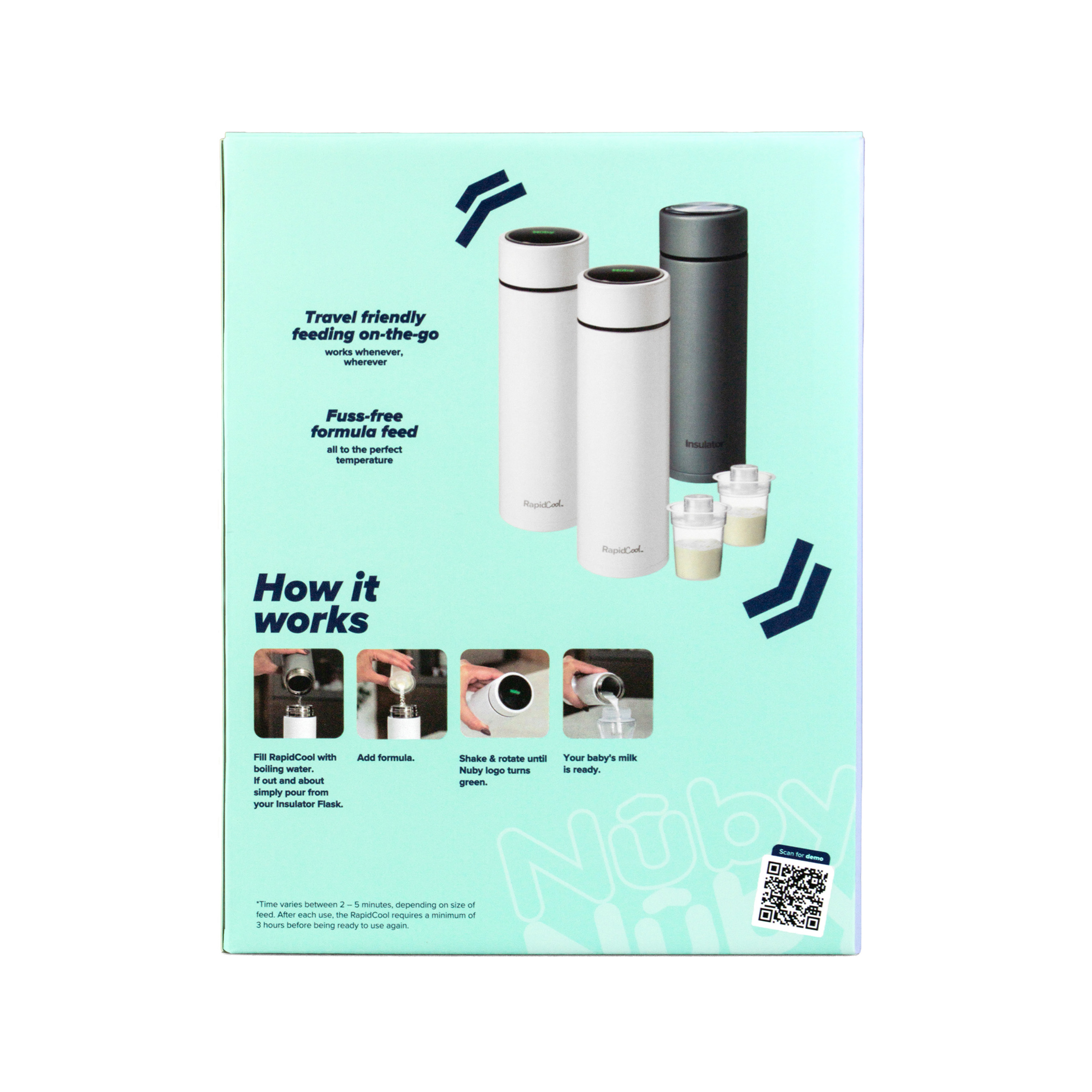 Nuby RapidCool™ Set Portable Formula Feed Maker