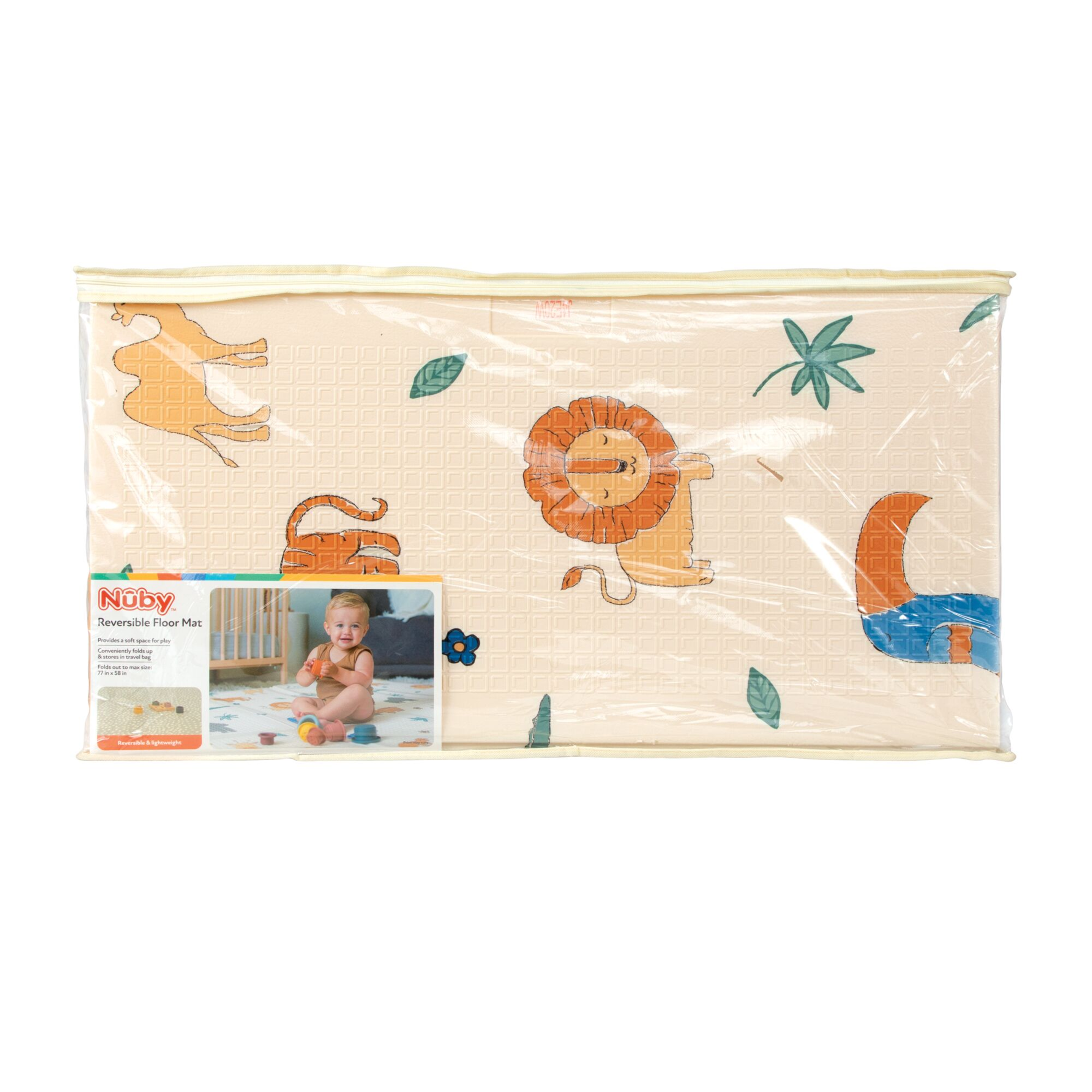 Nuby Foldable Play Mat Safari 