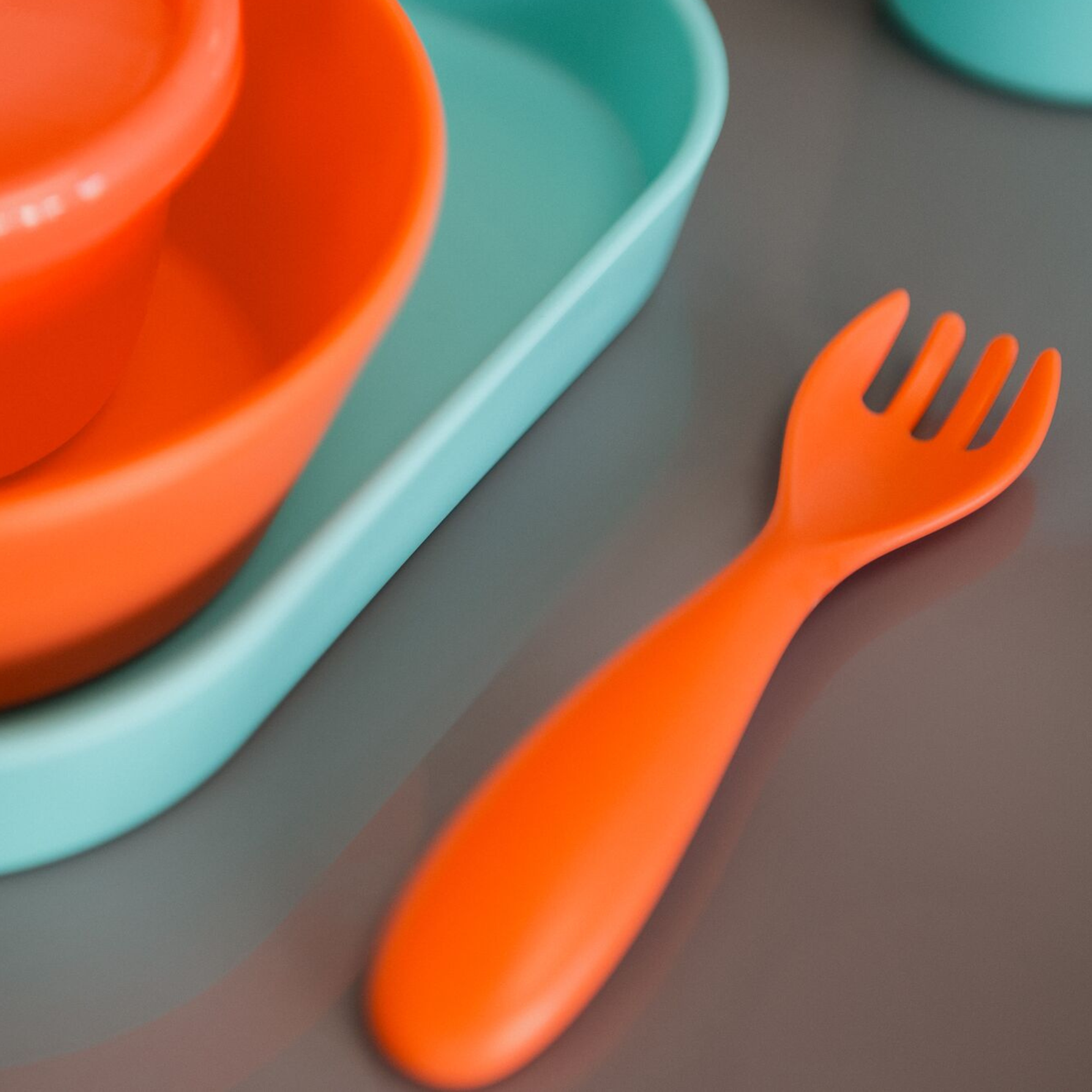 Nuby Brights Baby Utensils Mealtime Cutlery