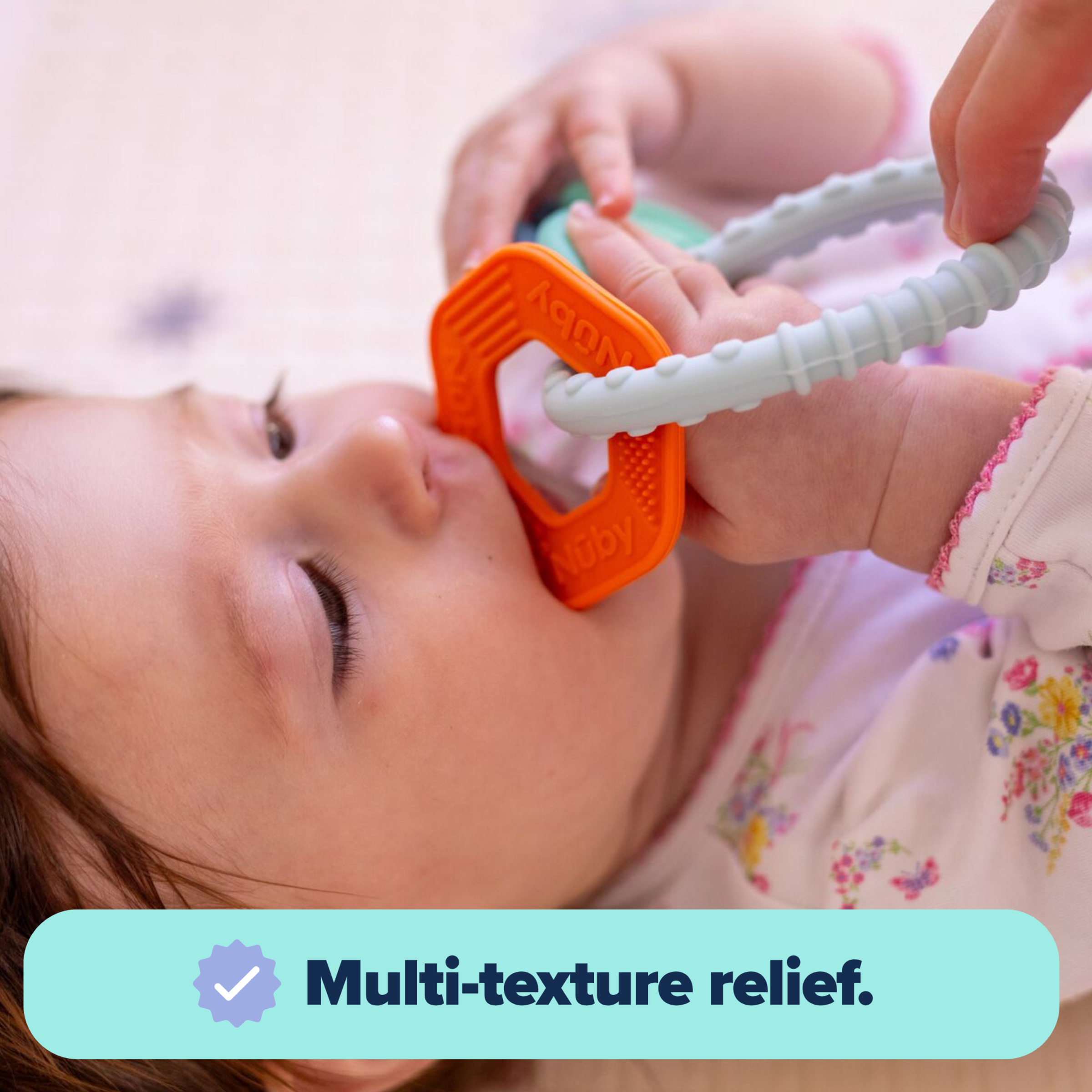 Nuby Chewy Charms Teething Ring