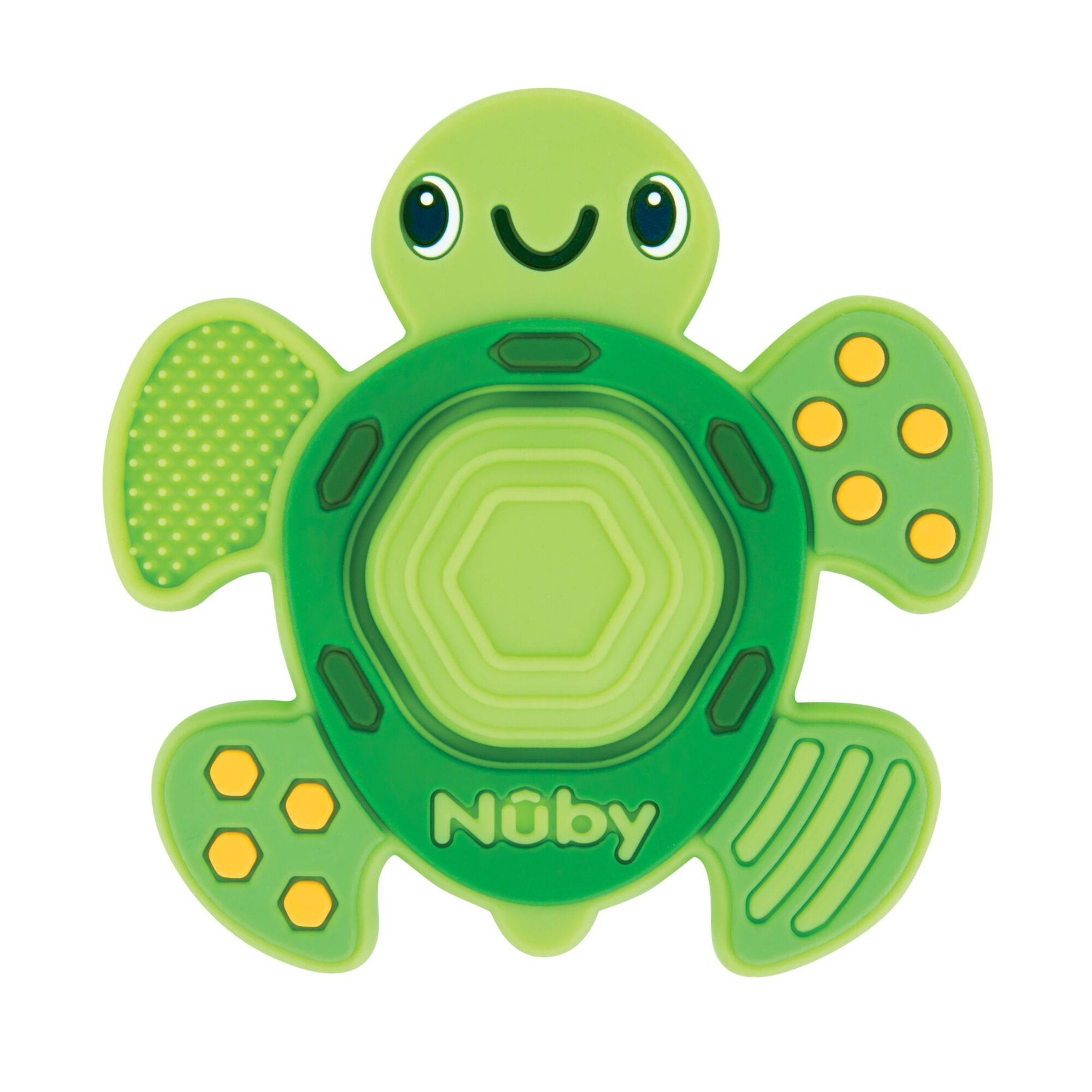 Nuby Teethe N' Pop Turtle Sensory Play Teether 