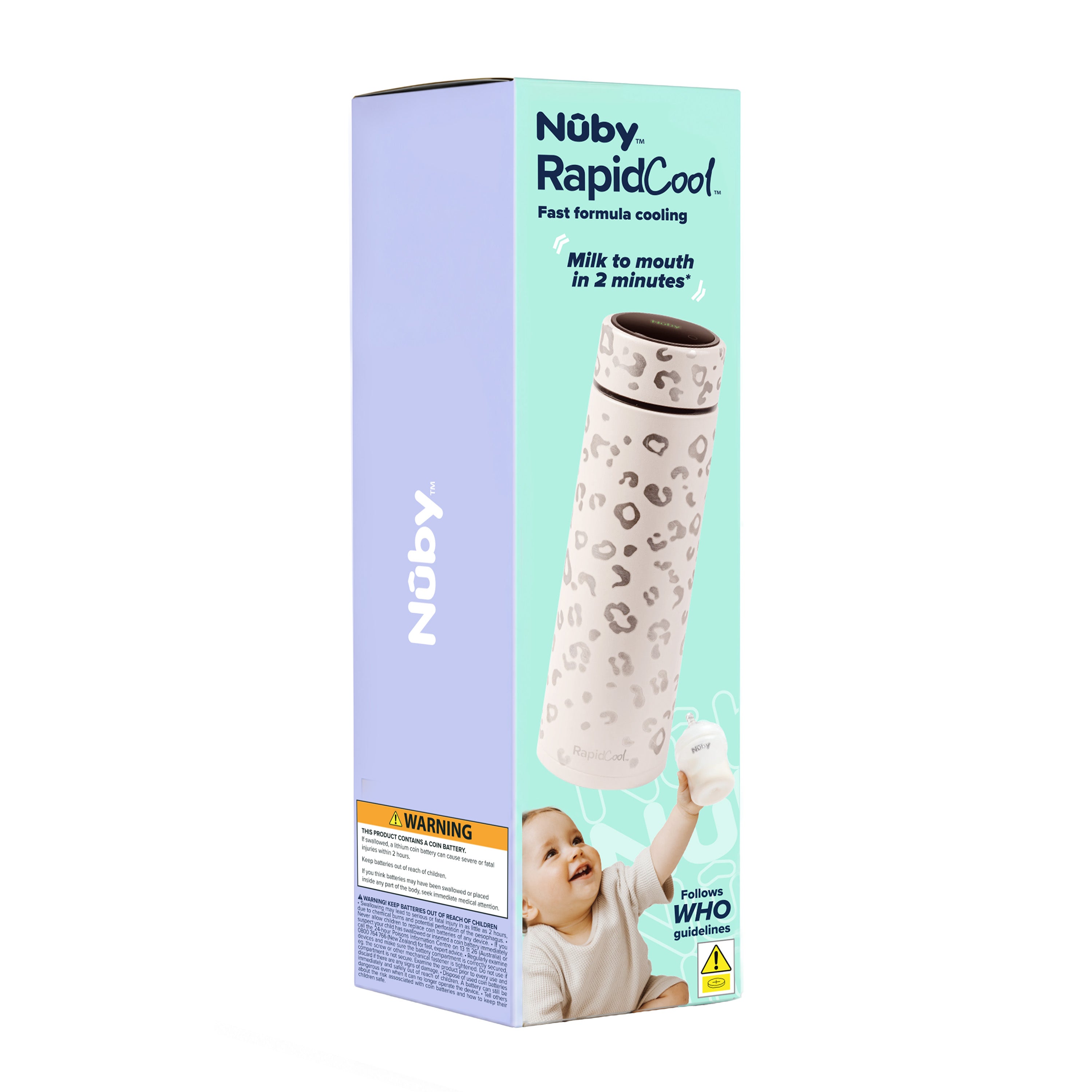 Nuby RapidCool™ Beige Portable Formula Feed Maker