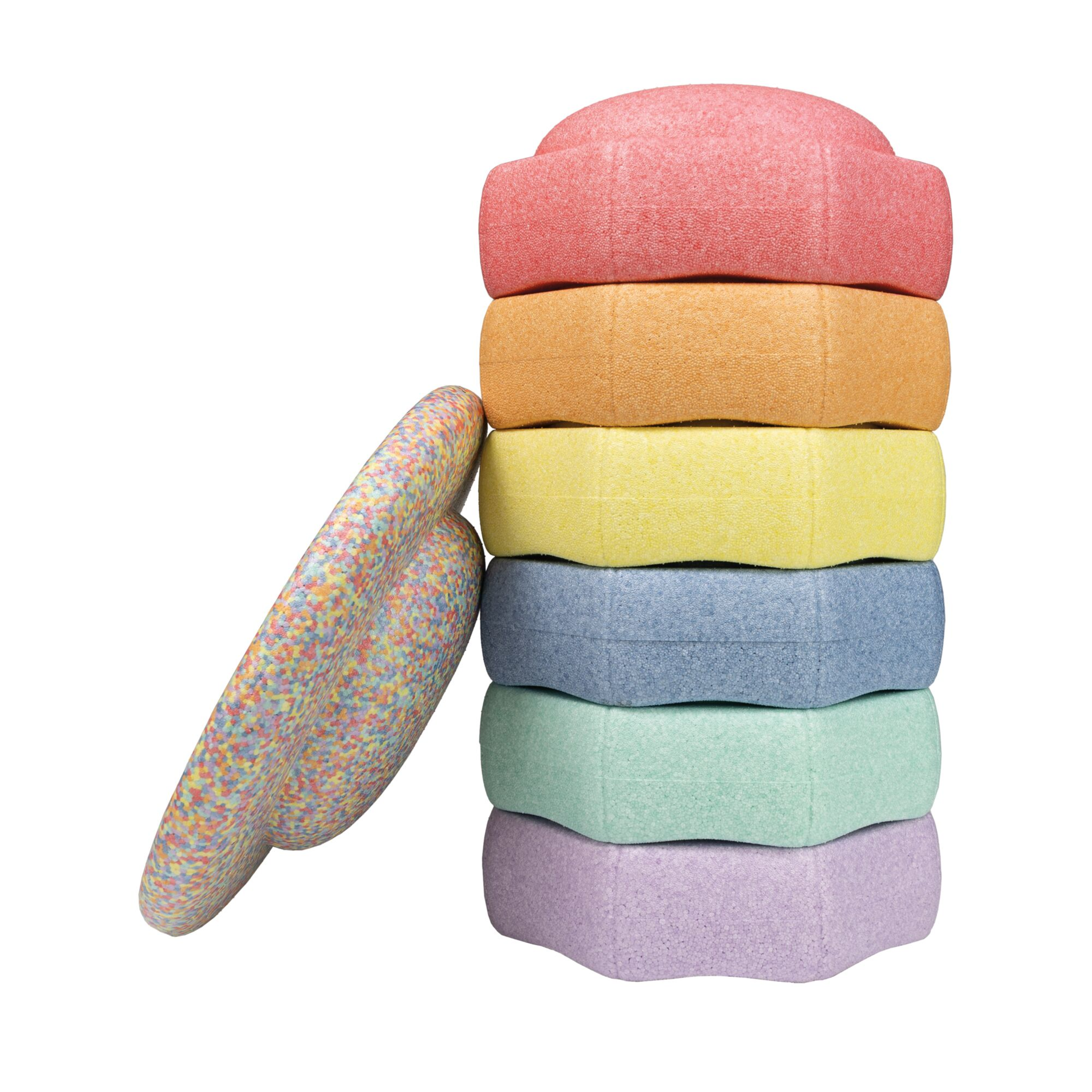 Nuby StepPebbles with Balance Board Pastel