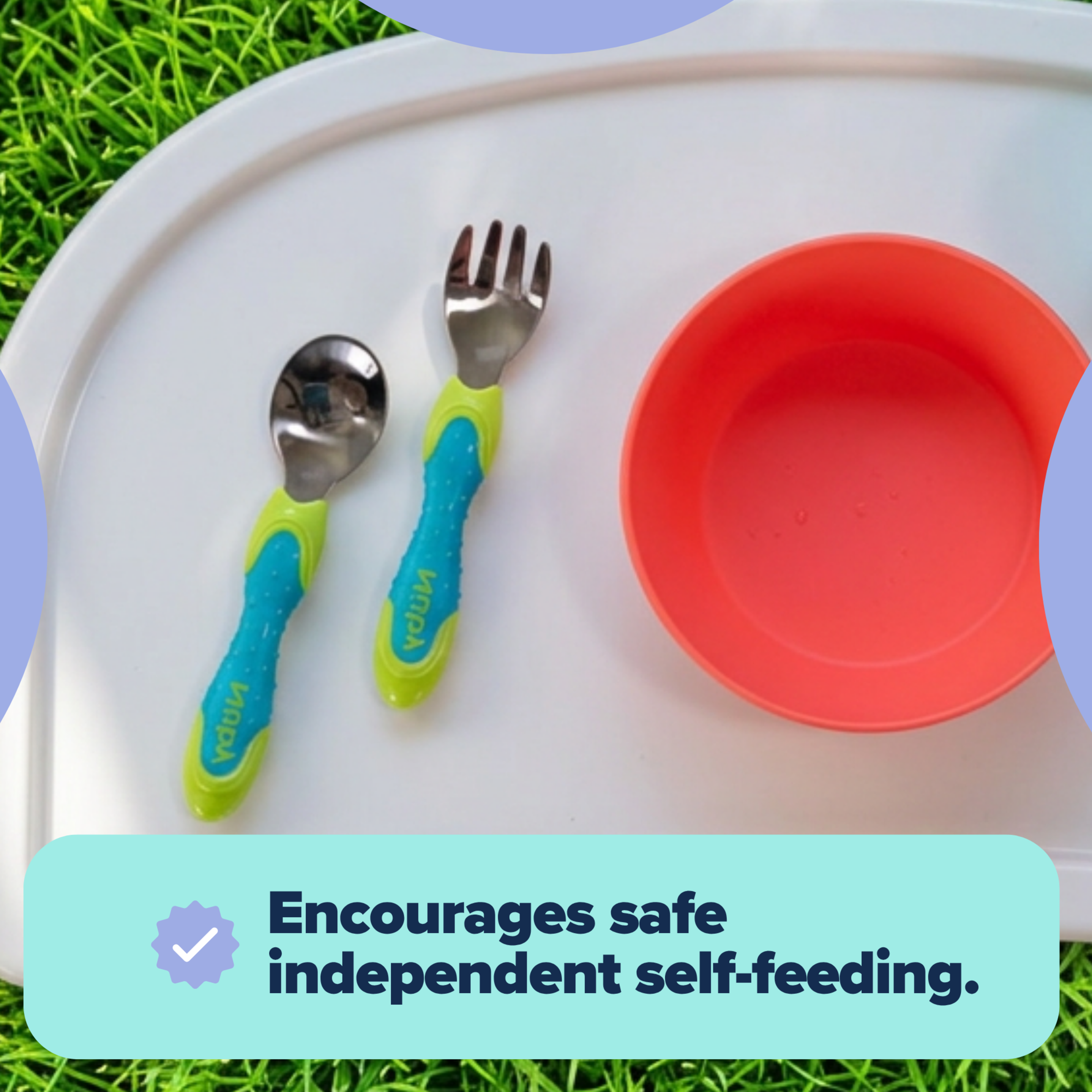 Nuby Stainless Steel Cutlery Set