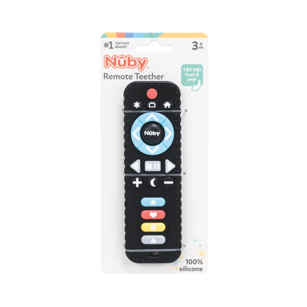 Nuby Silicone Remote Control Teether Toy