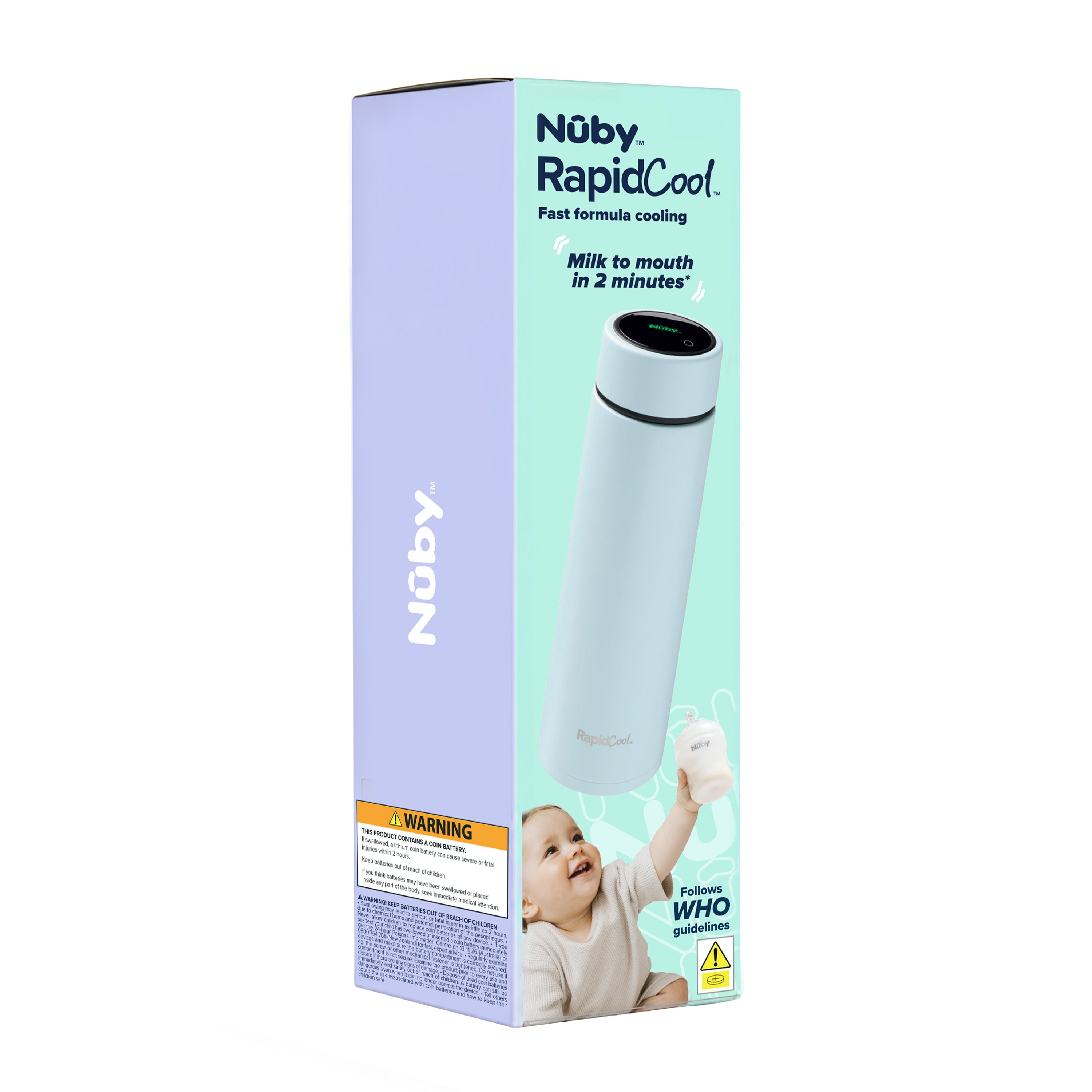 Nuby RapidCool™ Blue Portable Formula Feed Maker