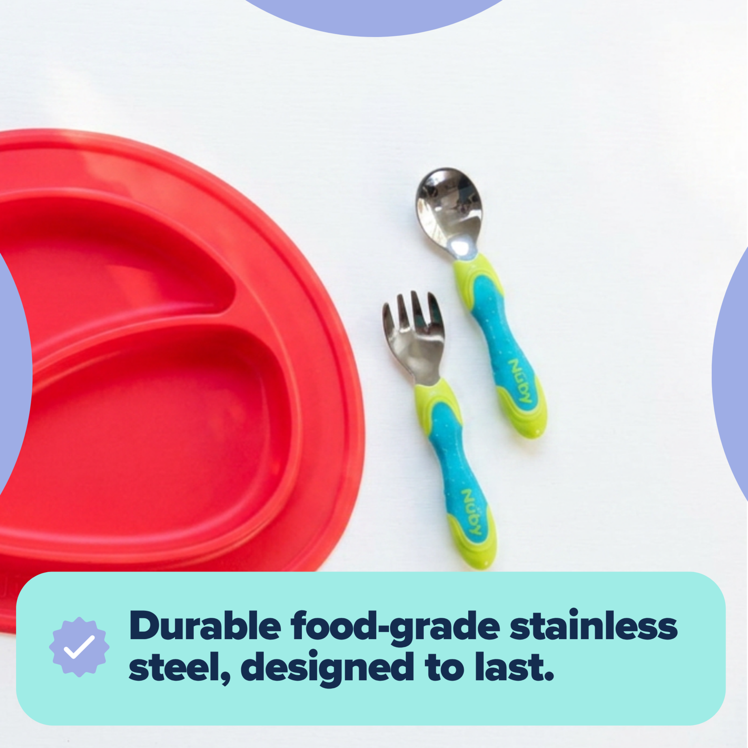 Nuby Stainless Steel Cutlery Set